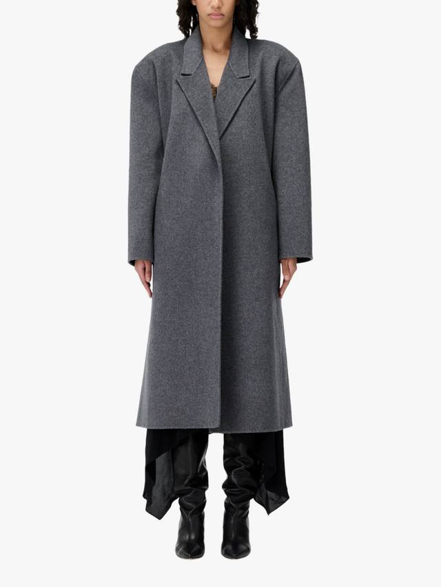 

Наллия приталенное пальто из шерсти IRO, Grey