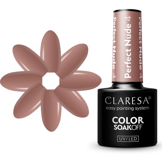 

Идеальный нюдовый гибридный лак для ногтей 4 Claresa