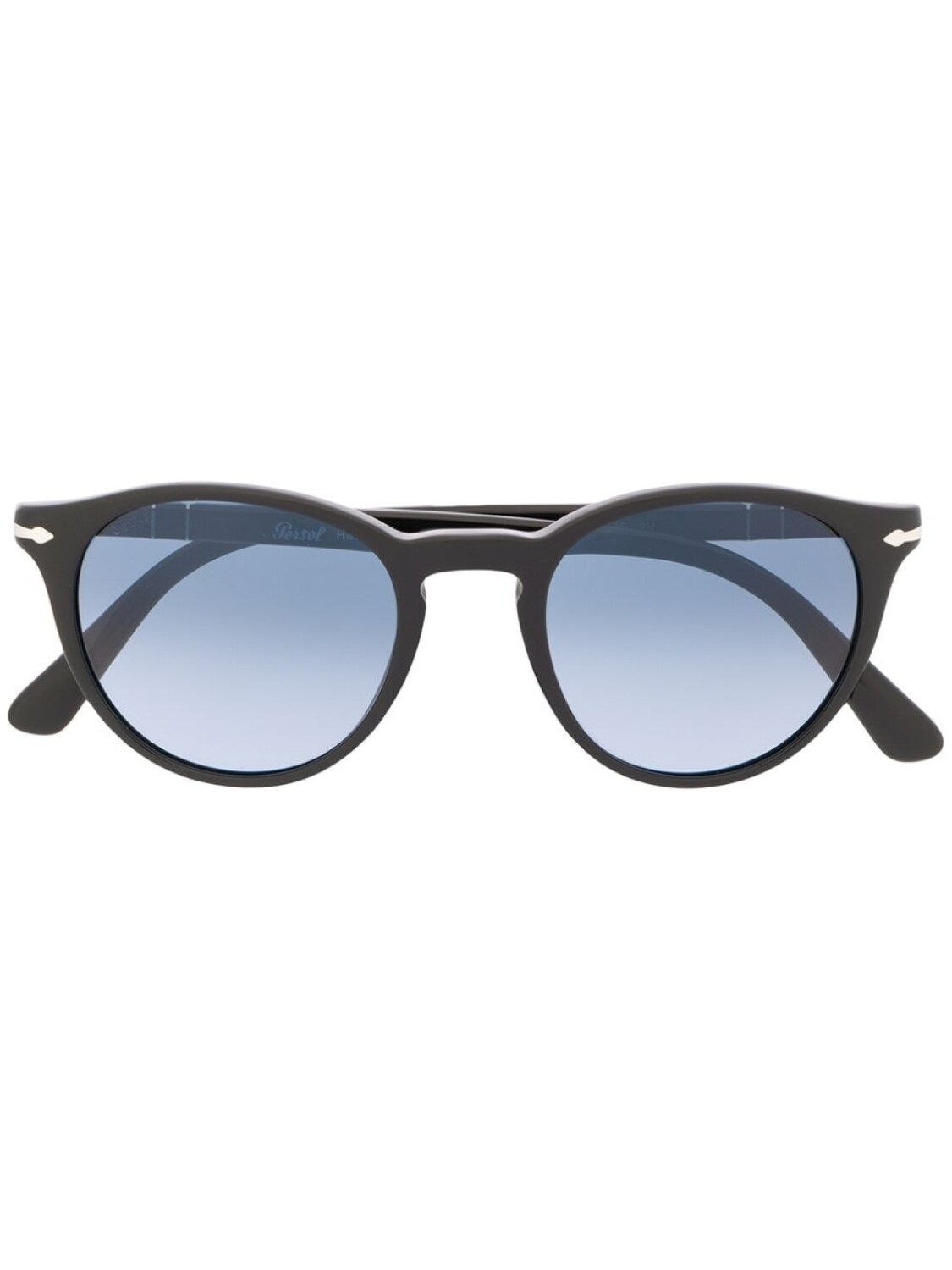 

Солнцезащитные очки в круглой оправе Persol, черный