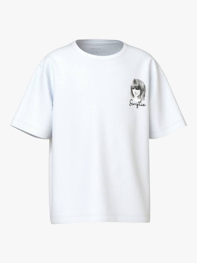 

Детская футболка Celebrity Icon из хлопкового микса NAME IT, Bright White