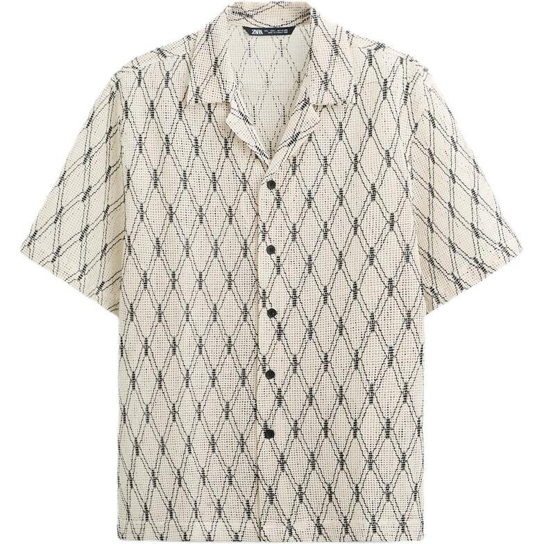 

Рубашка мужская белая Zara, белый