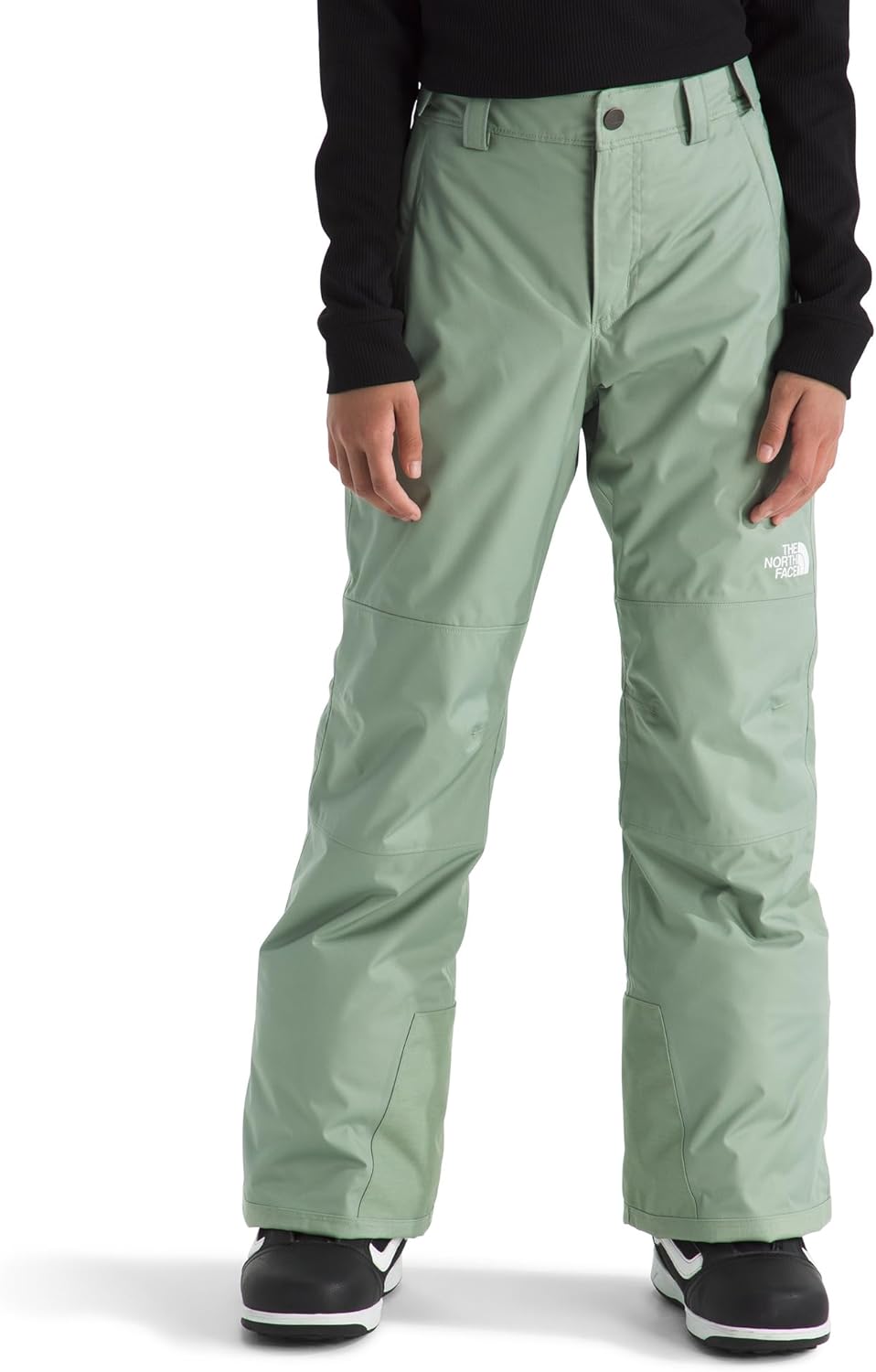 

Утепленные брюки Freedom для девочек The North Face | Водонепроницаемые брюки для катания на лыжах и сноуборде, гетры до щиколотки, регулируемая талия, надежные карманы на молнии, цвет Slate Moss, размер XX-Large