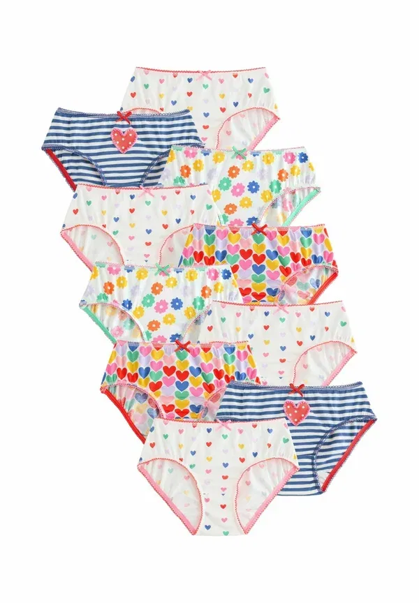 Трусы 10 шт Next, red/blue/pink, красный/синий/розовый