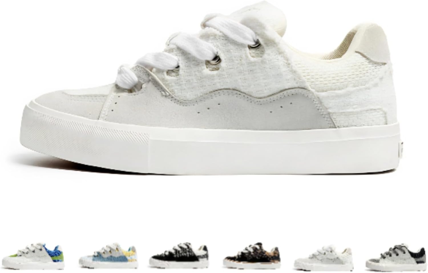 

Кроссовки ACARITOUCH из холщовой ткани в стильную клетку для женщин и мужчин, модные, трендовые, повседневные, эстетичные, для пар, для катания на скейтборде и прогулок, слоновая кость