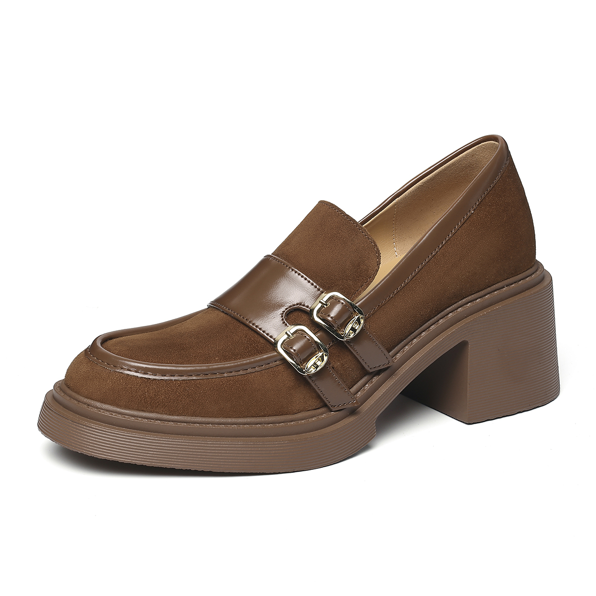 

FMM Лоферы унисекс светло-коричневые (рекомендуем взять на размер больше), цвет Light Brown (Suggestion: Size Up)