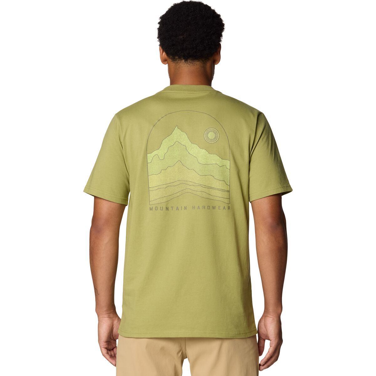 

Футболка с коротким рукавом Mountain sunset Mountain Hardwear, зеленый