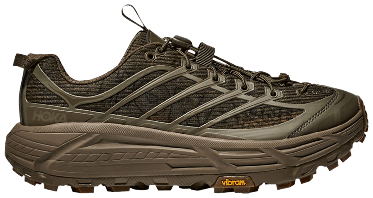 

Кроссовки HOKA Mafate Three2 Grid JP 'Antique Olive' Japan Exclusive, зеленый