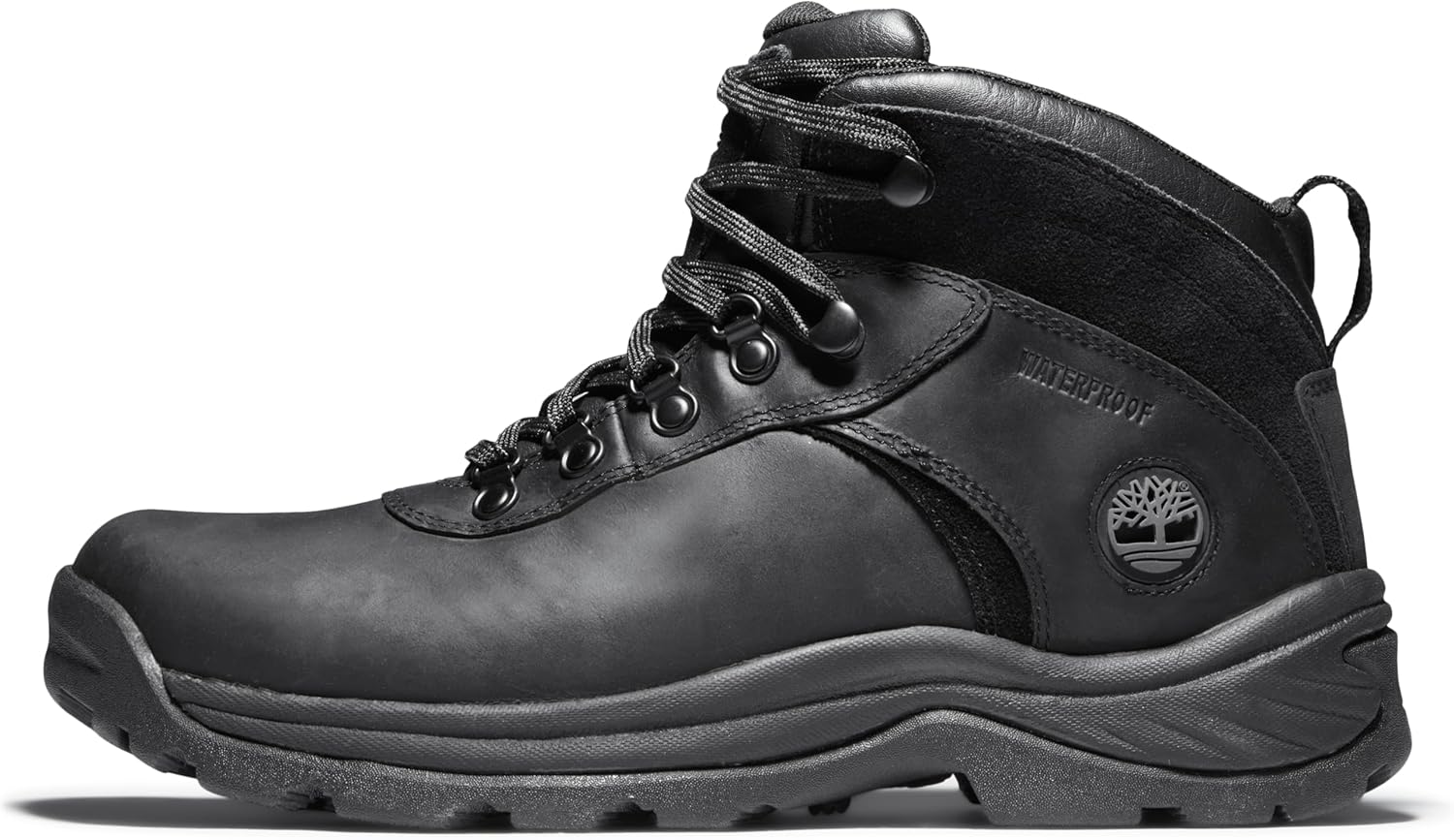 Timberland мужские трекинговые ботинки Flume Mid Waterproof, черный Full-Grain - НОВИНКА 2024, размер 7 Wide — фото 2
