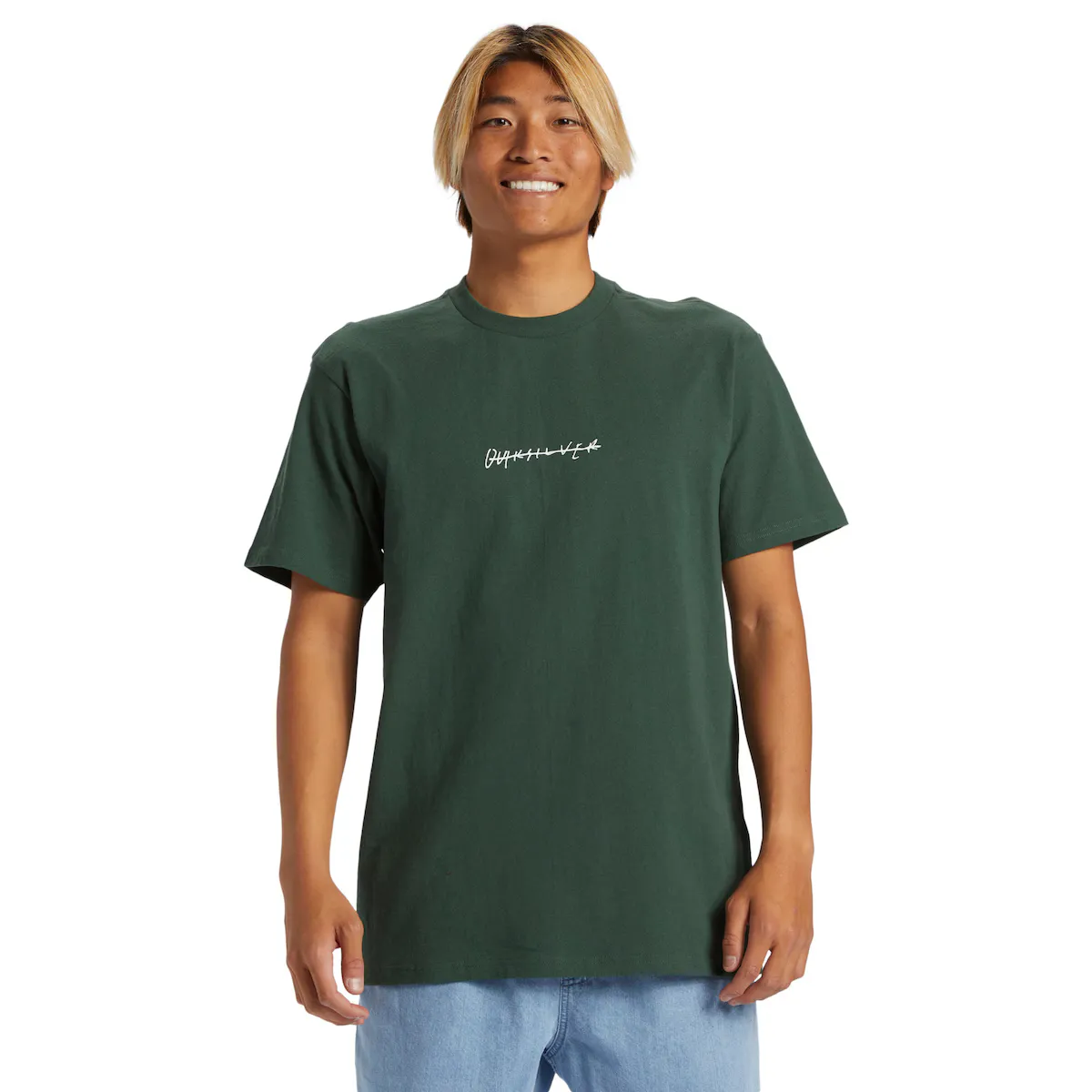 

QS Rushed Мужская футболка Quiksilver, зеленый
