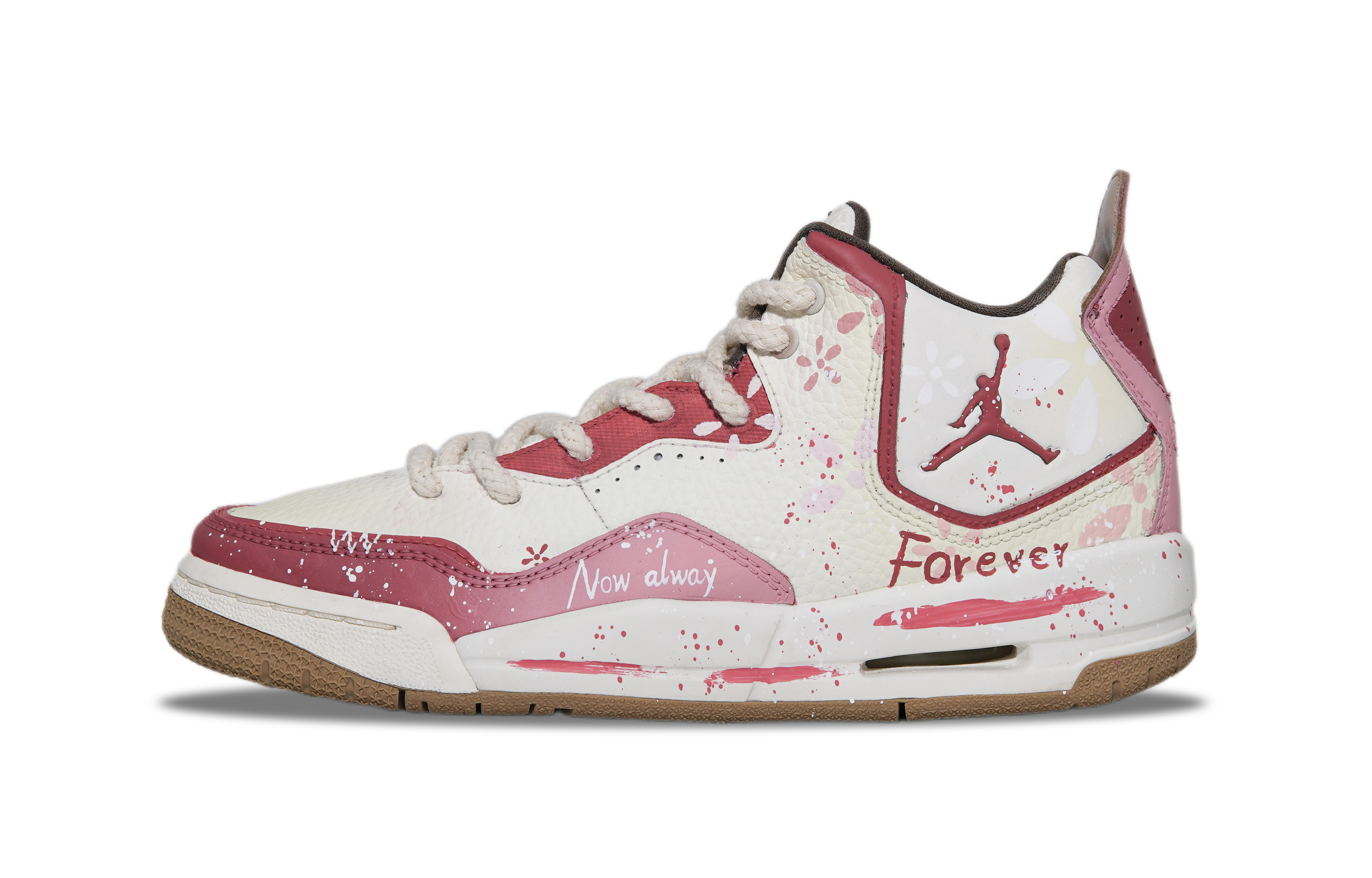 

Баскетбольные кроссовки Courtside 23 Mid Top для детей и подростков Jordan, розовый