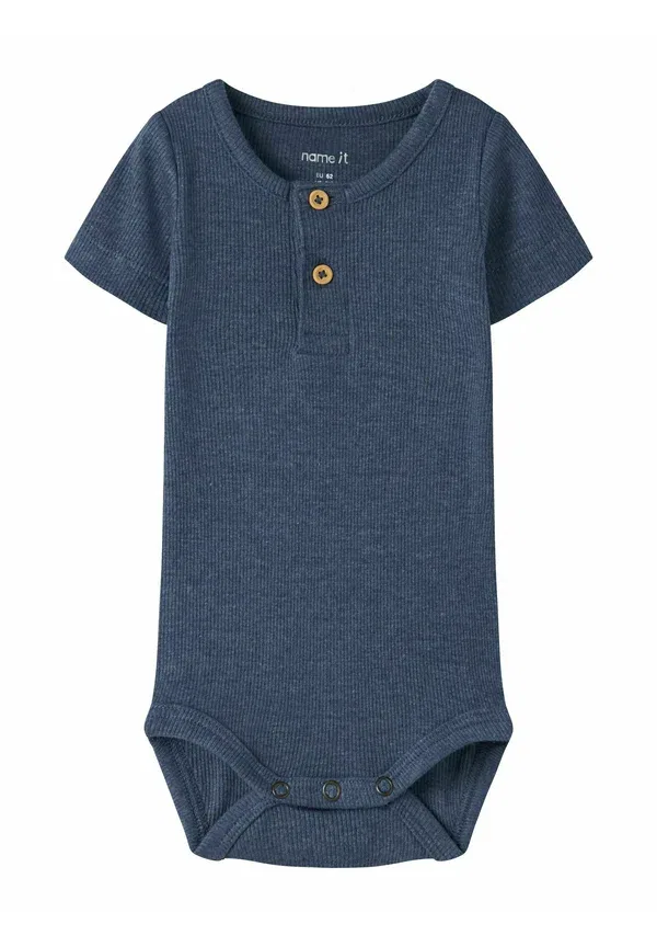 Футболка Name It Nbmkab ss body noos body, цвет винтажный индиго