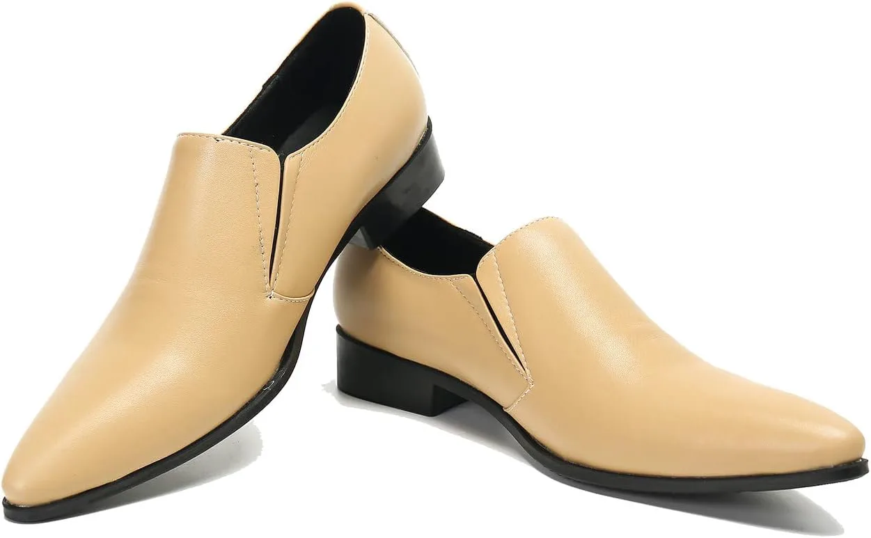 

Мужские лоферы Santimon, слипоны, повседневные и деловые, пенни-лоферы, для выпускного, свадьбы, смокинга, летние с золотой цепочкой, праздничная обувь для парней, бежевый