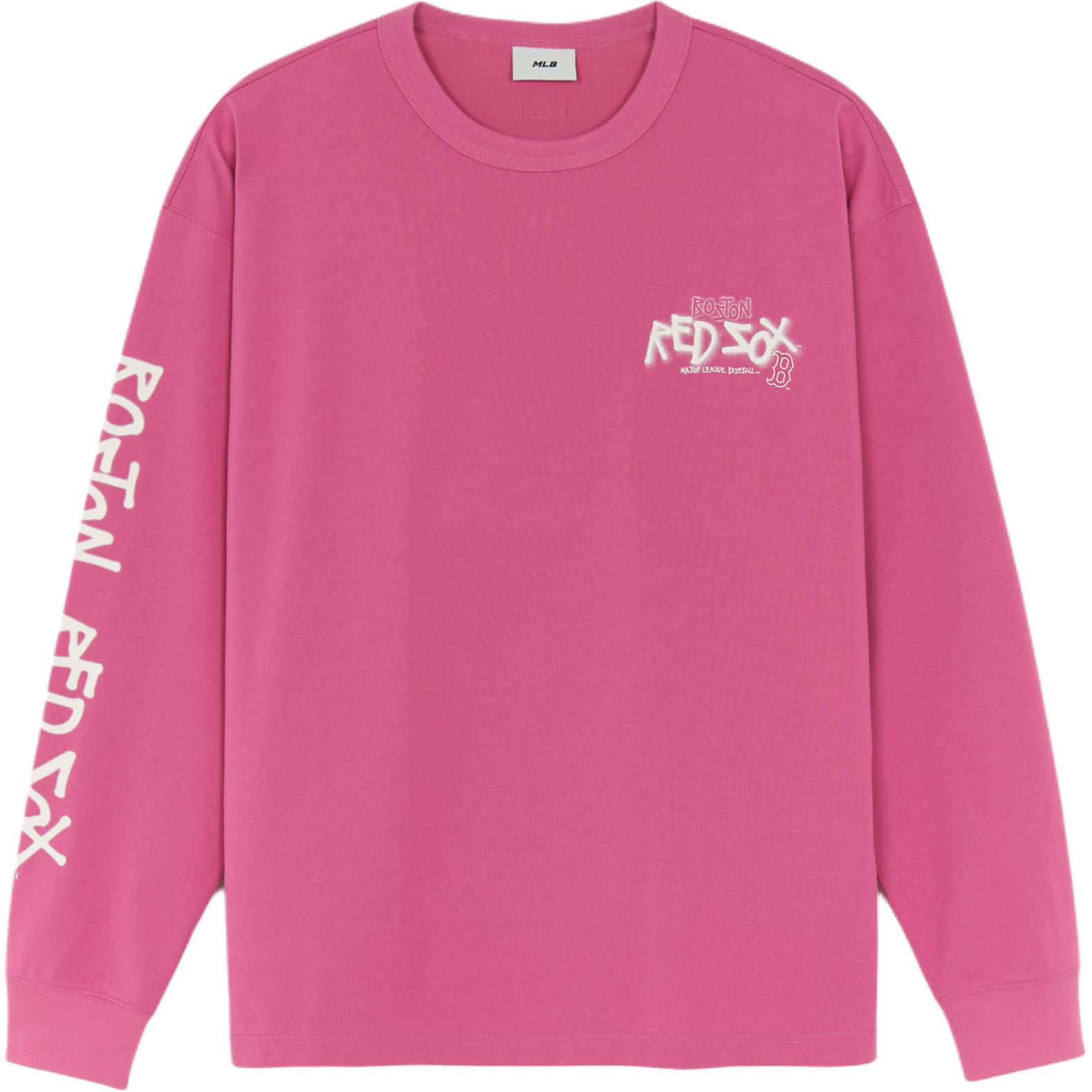 

Бостон Ред Сокс свитшот унисекс MLB, розовый