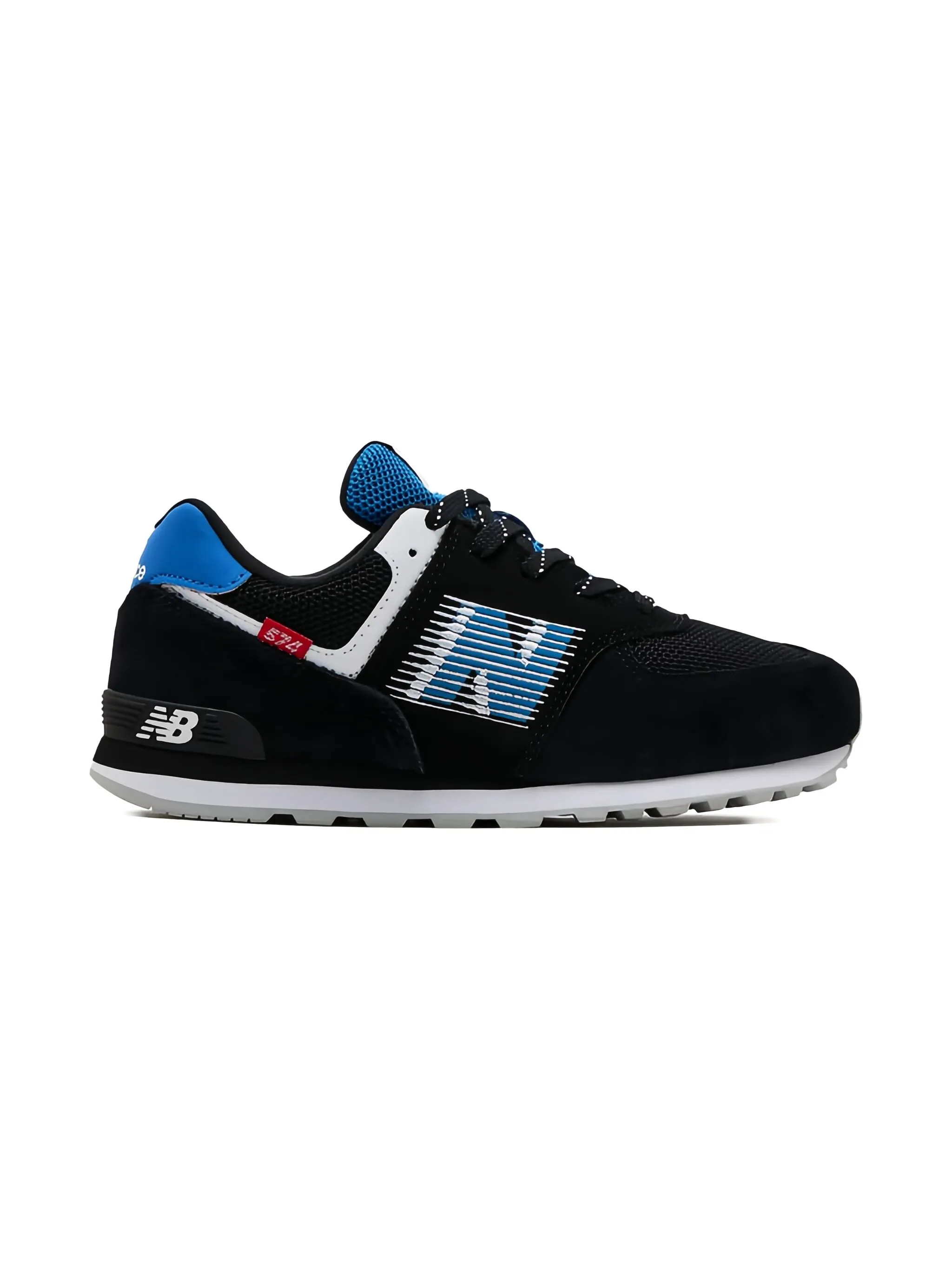 Кроссовки 574 Speed - Cobalt New Balance Kids, черный — фото 2