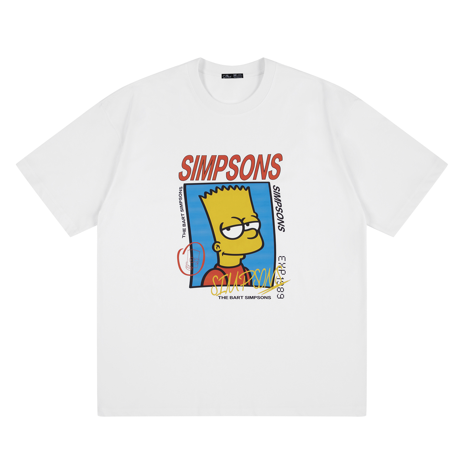 

Футболка унисекс The Simpsons, черная (с длинным рукавом)