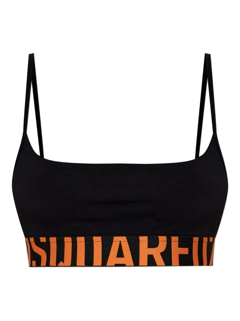 

Бралетт с логотипом на ленте DSQUARED2, серый