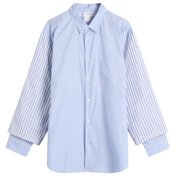 

Stripe oxford yd Comme Des Garçons Shirt, синий