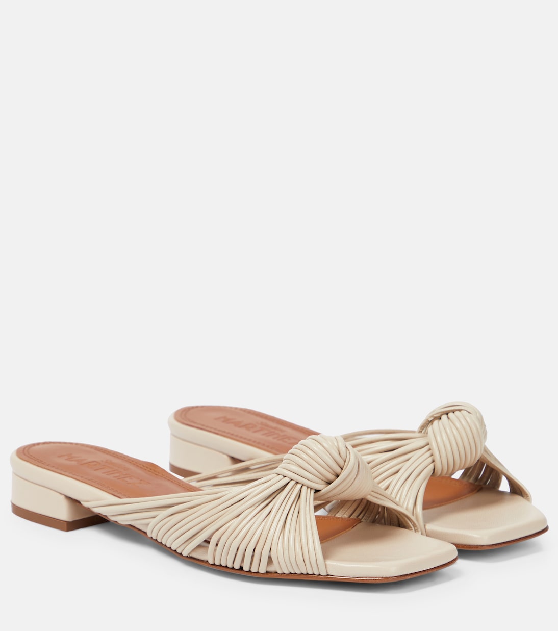 Кожаные мюли Аликанте Souliers Martinez, Trigo