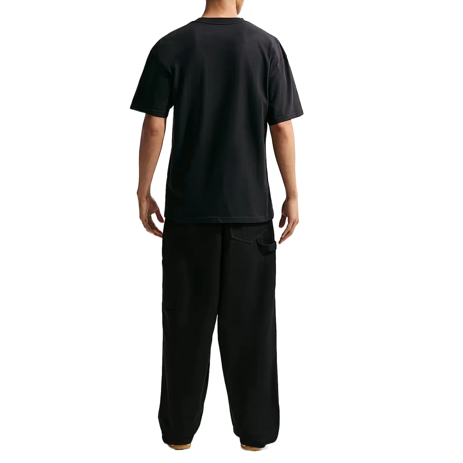 Футболка Sportswear мужская, черная, с круглым вырезом Nike, Black — фото 4