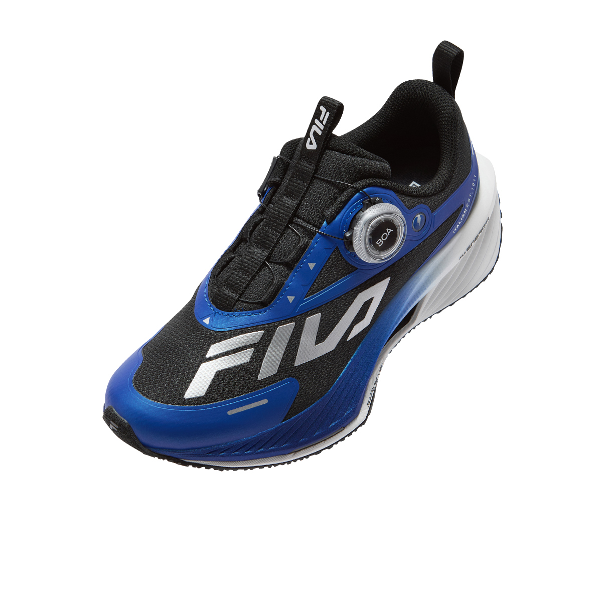 FILA KIDS Performance FPH кроссовки для бега black/mist blue детские — фото 4