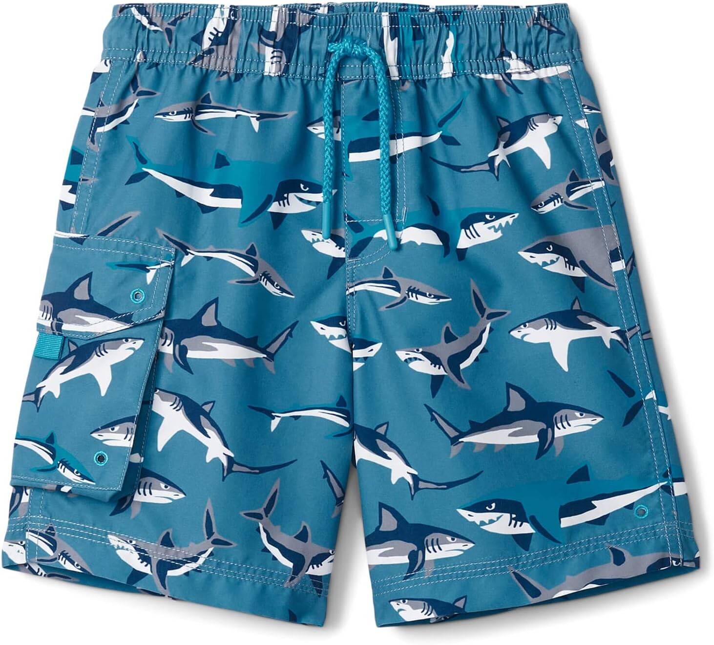 

Шорты для плавания Hatley Sneak Around Sharks Boardshorts, синий