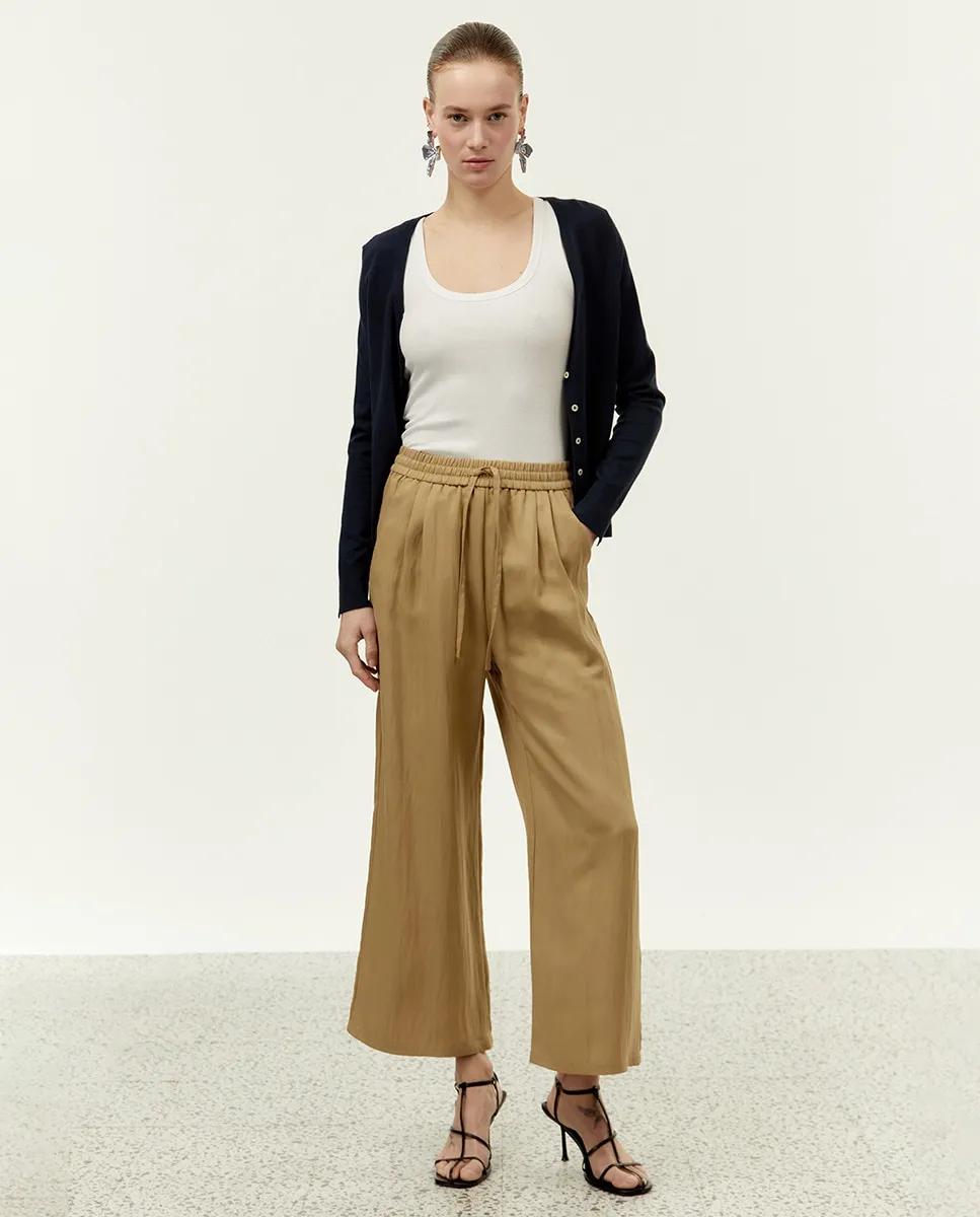 

Эластичные брюки Sfera, цвет Camel