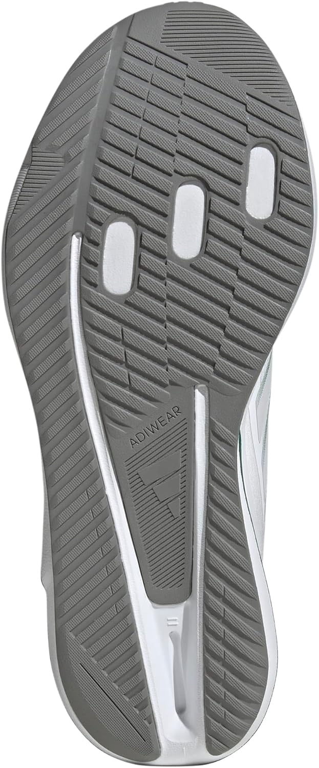 Мужские кроссовки для бега adidas Duramo SL 2, белый/зеленый — фото 4