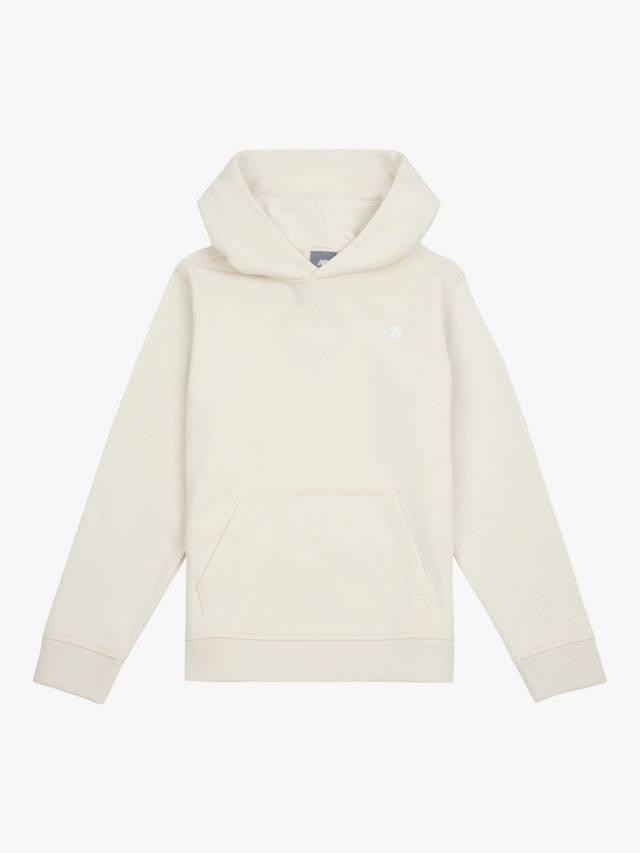 

Детская худи с маленьким логотипом на спине New Balance, Linen