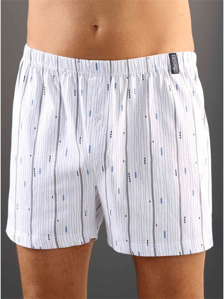 

WITT WEIDEN Боксерские шорты, 2 шт., белые с принтом