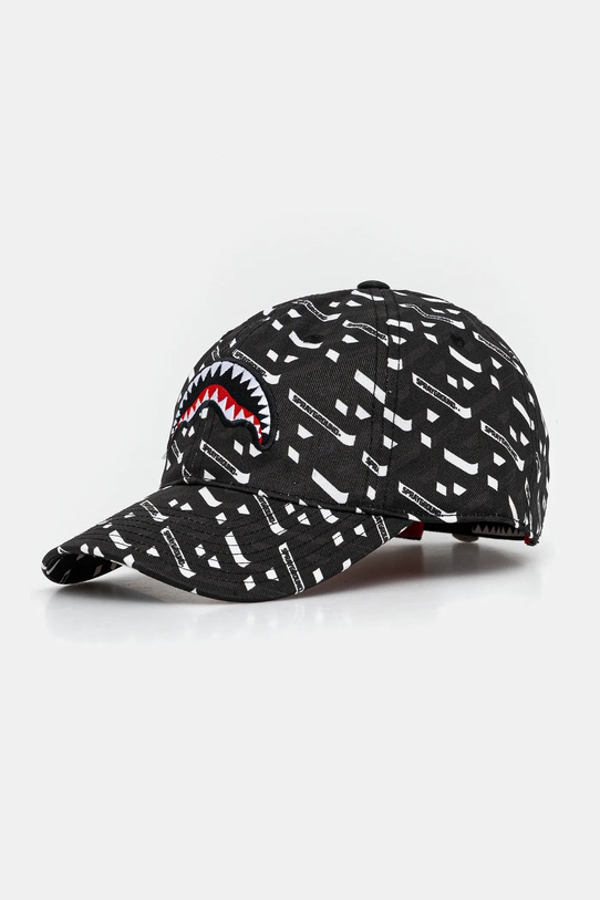 

Хлопковая футболка Sprayground, черный