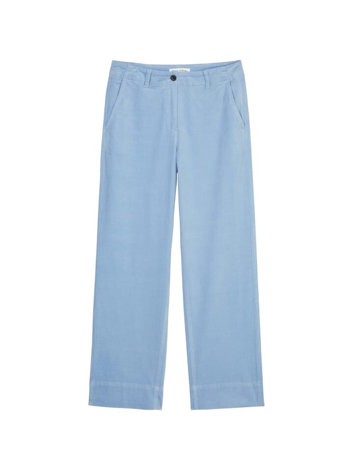 

Тканевые брюки Marc O'Polo Cordhose Model Lande wide, цвет fresh sky