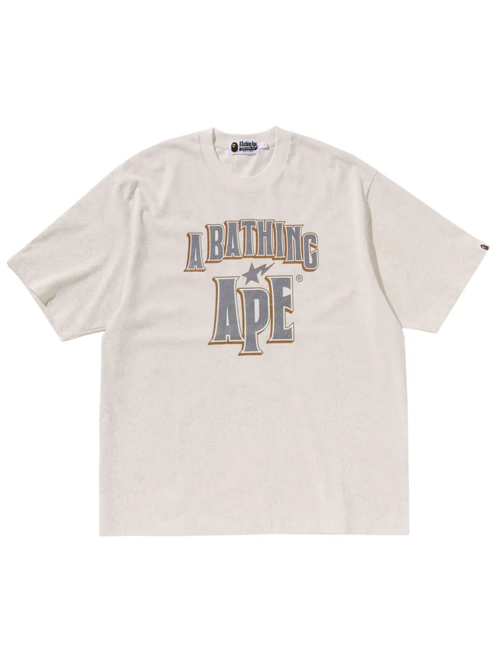 

Футболка с логотипом A BATHING APE, нейтральный