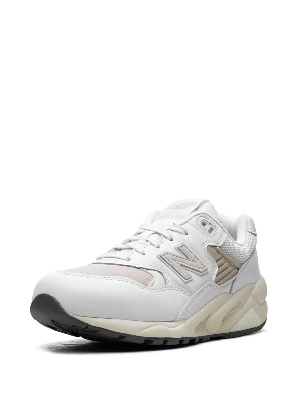 Кроссовки 580 White/Tan NEW BALANCE, белый — фото 4