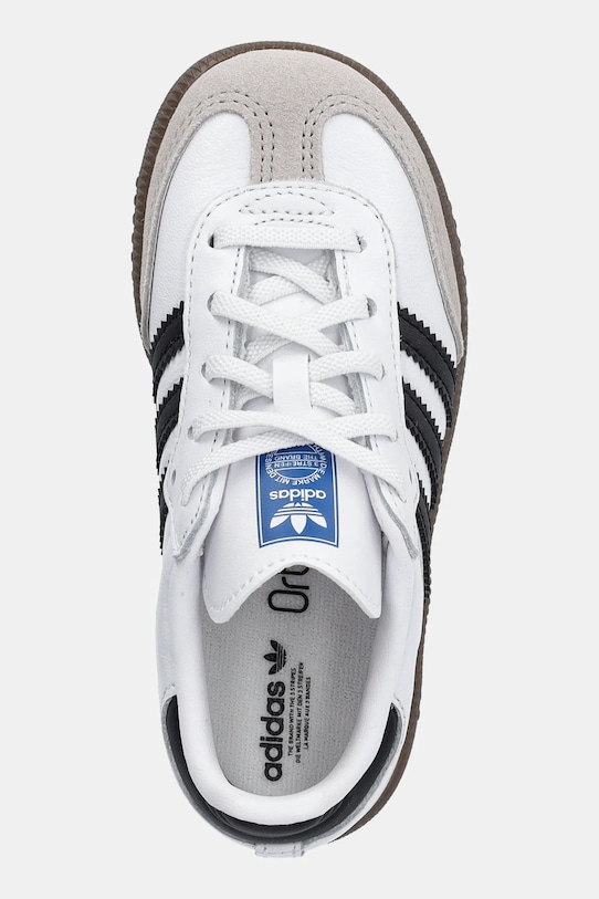 Кожаные кроссовки Samba OG Adidas Originals, белый — фото 4