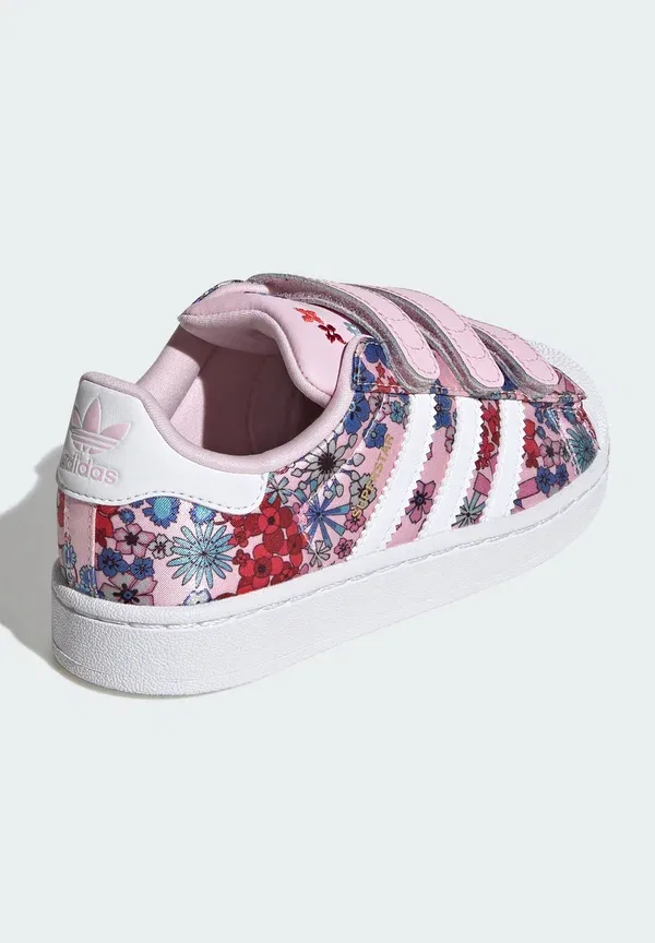 Кроссовки Adidas Originals Liberty London Superstar, прозрачно-розовый/белый/светло-розовый — фото 4