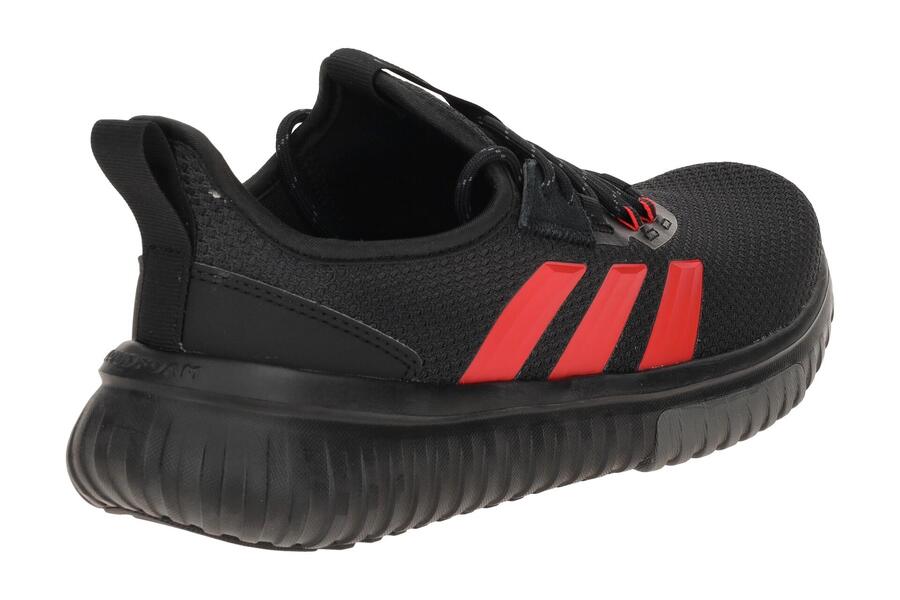 Кроссовки Adidas Kaptir 4.0, черные, красные, мужские, JR8532 — фото 4
