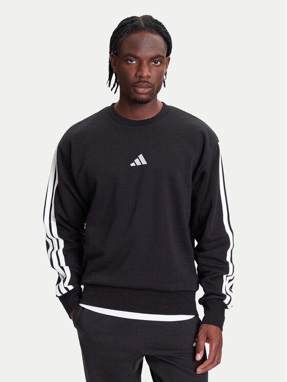 

Толстовка обычного кроя Essentials 3-Stripes JE6304 Adidas, черный