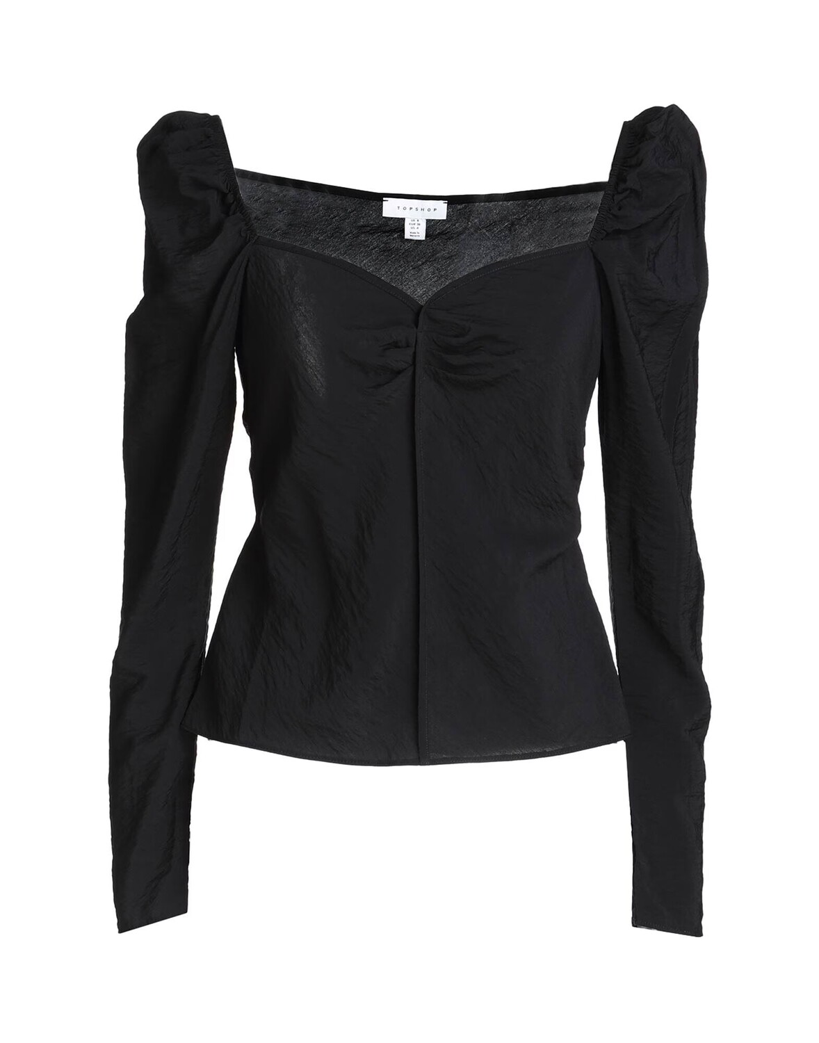 

Топ Topshop, черный