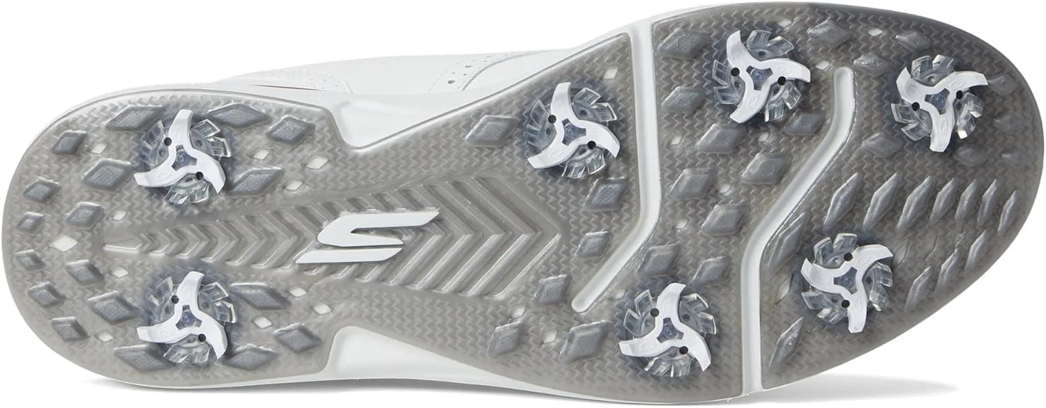 Мужские гольф-кроссовки Skechers Prestige с анатомической стелькой, белый — фото 3