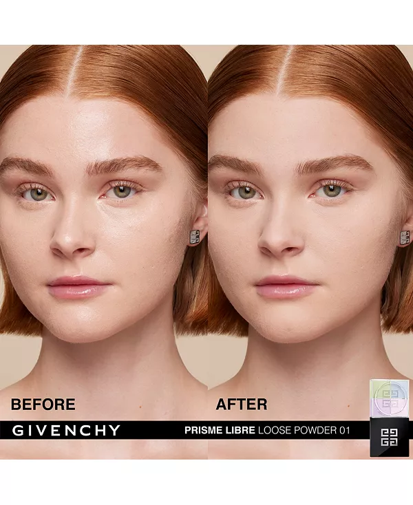 Prisme libre рассыпчатая пудра для подсветки и коррекции цвета Givenchy, 01- mousseline pastel (for fair to light complexions) — фото 2