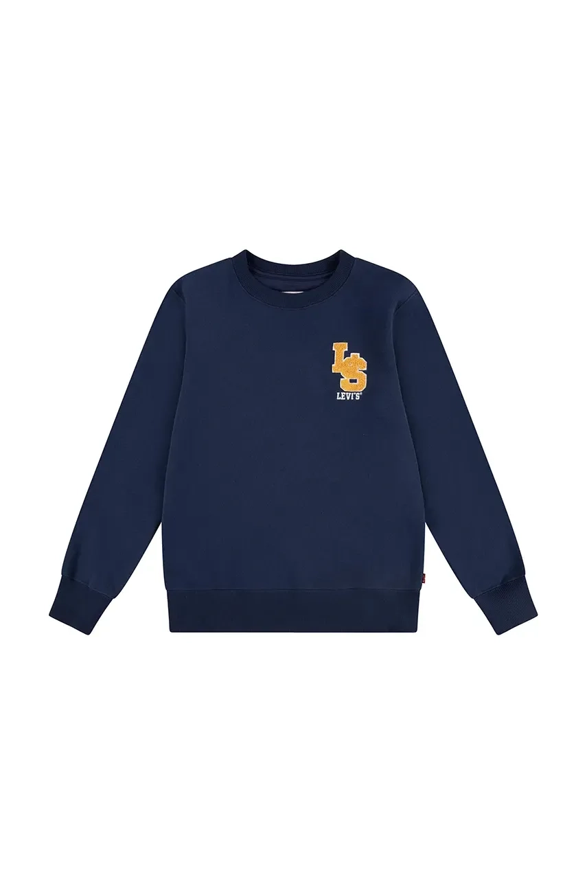

Детская толстовка LS MONOGRAM CREWNECK Levi's, темно-синий