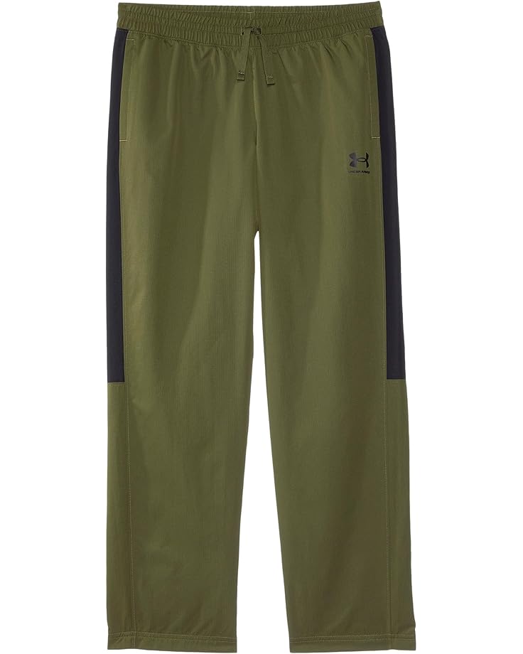 

Брюки Under Armour Kids Rival Woven Pants, цвет Marine OD Green/Black/Black