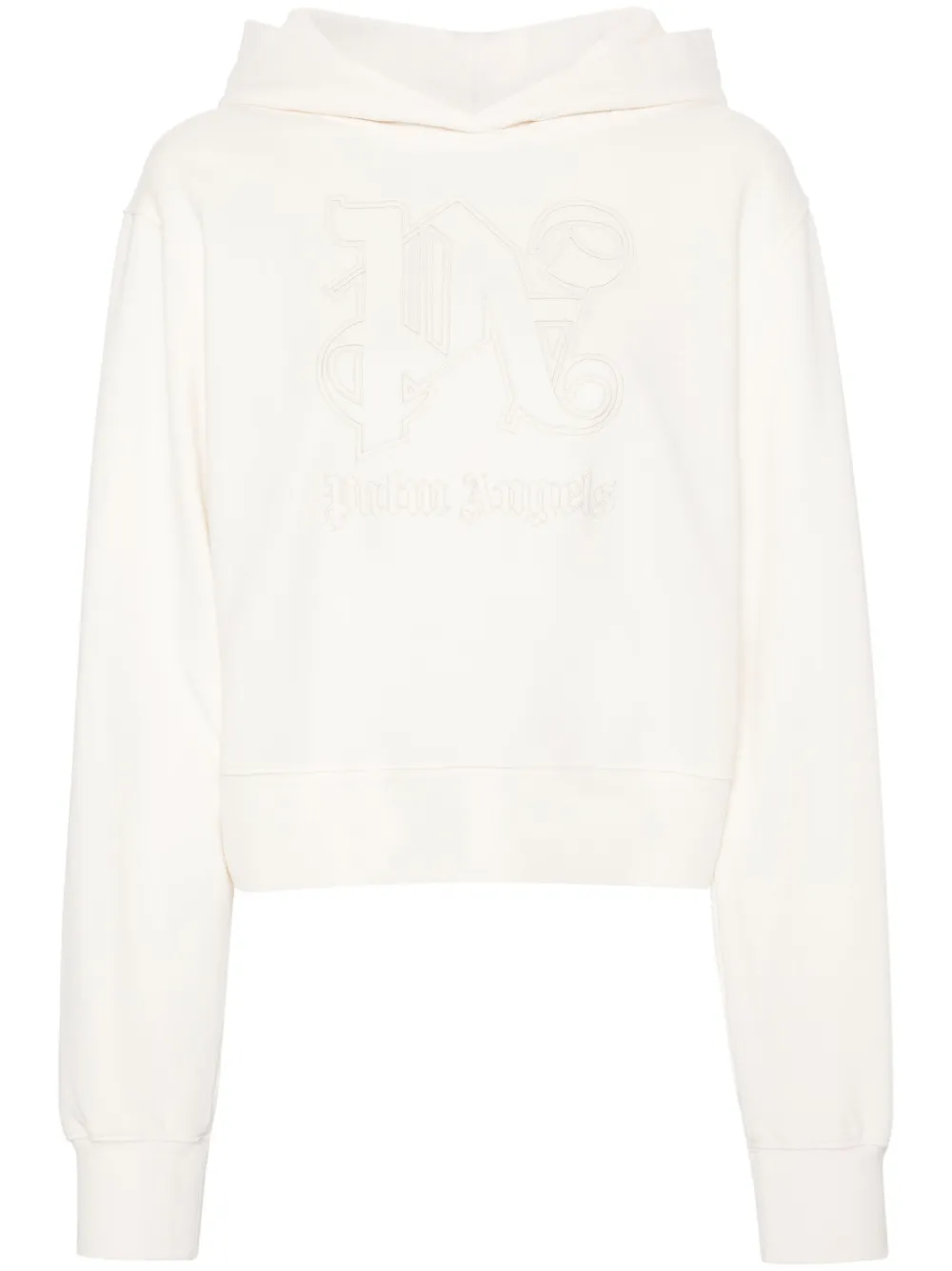 

Худи Monogram Statement PALM ANGELS, белый