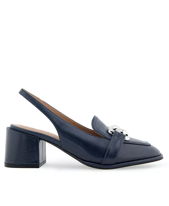Женские босоножки Allure на массивном каблуке Aerosoles, синий — фото 2