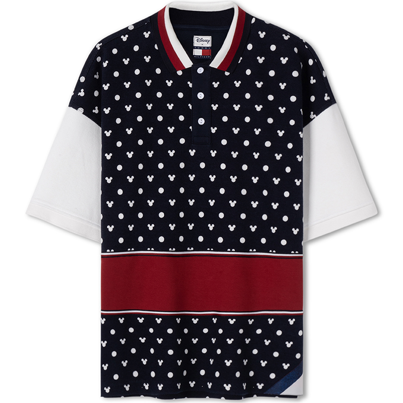 

Футболка x disney совместная коллекция детская Tommy Hilfiger, синий/красный/белый