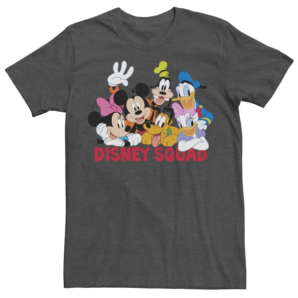 

Футболка Big & Tall Disney «Микки и друзья Disney Squad» Licensed Character, цвет Charcoal Heather