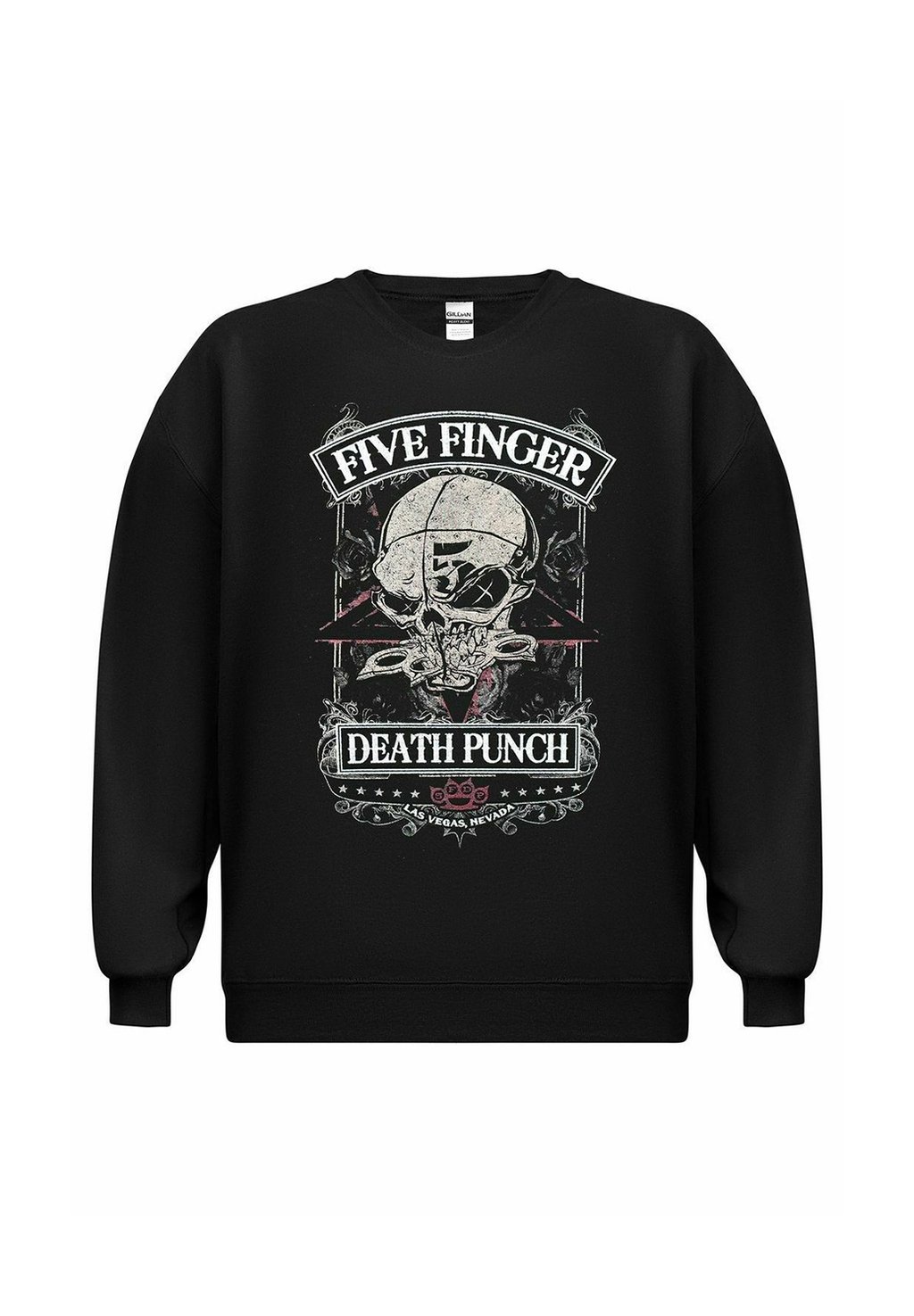 

Толстовка FIVE FINGER DEATH PUNCH WICKED MASTER ROSE rockshirts, черный