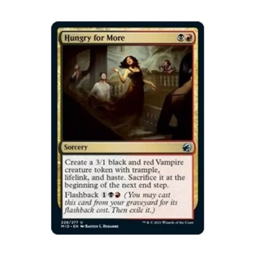 

CCG Жаждущий большего (U), MTG - Innistrad - Midnight Hunt