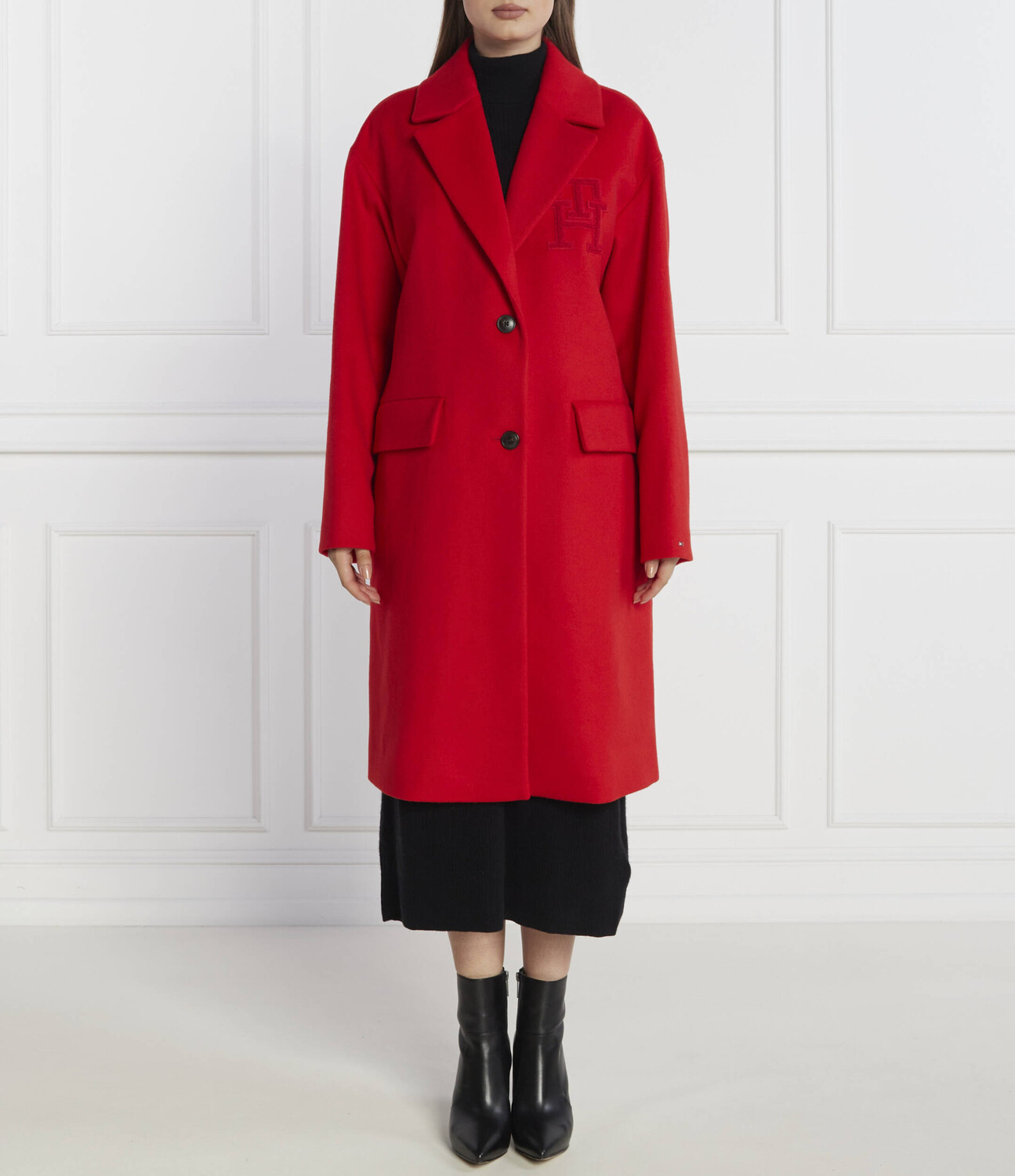 

Пальто Tommy Hilfiger, красный