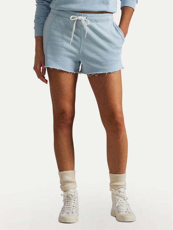 

Спортивные шорты прямого кроя 211965103002 Polo Ralph Lauren, голубой